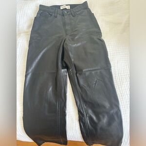 Abercrombie and Fitch Leather Pants
